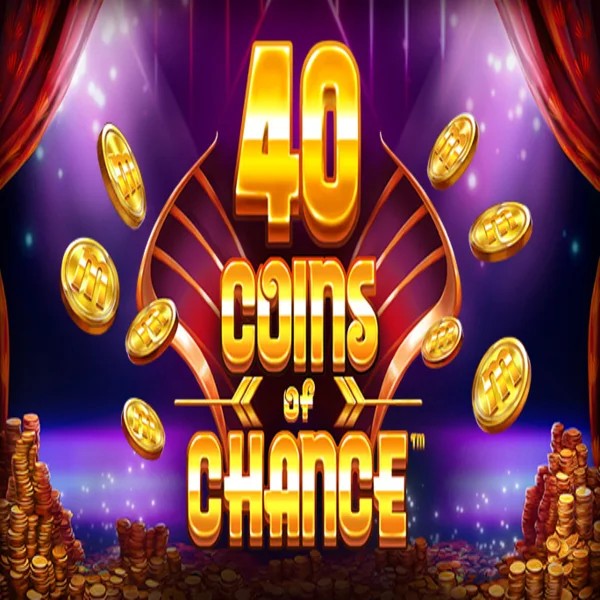 40 Coins of Chance online game logo by SYNOT Games on knappehond.nl
