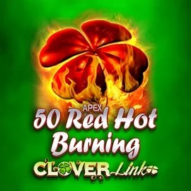 Try 50 Red Hot Burning Clover Links slot by Novomatic on knappehond.nl – logo image