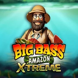 Big Bass Amazon Xtreme online game logo by Pragmatic Play on knappehond.nl