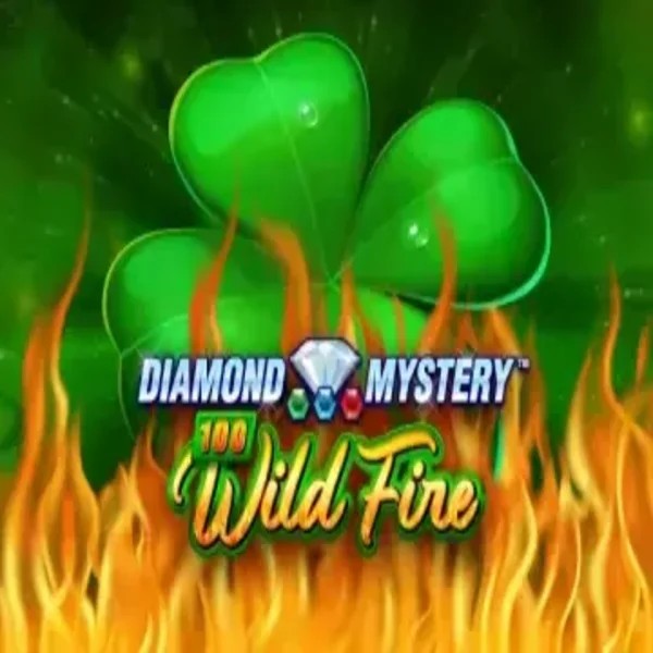Diamond Mystery 100 Wild Fire slot logo by Greentube at Bof Casino