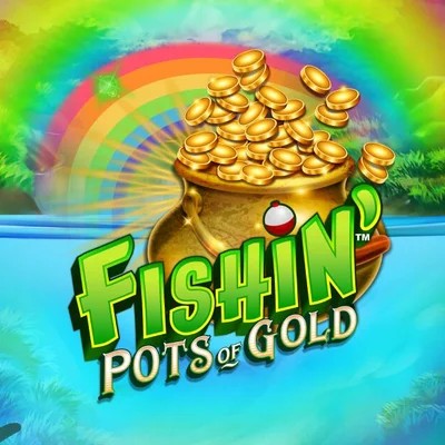 Fishin Pots Of Gold by Gameburger Studios, showcased at knappehond.nl – game logo