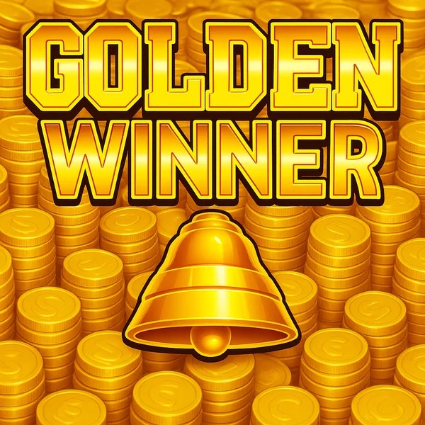 Golden Winner online game logo by Inspired Gaming on knappehond.nl