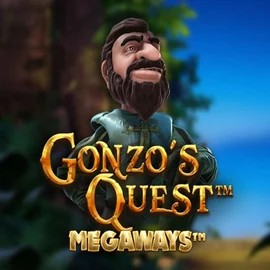 Gonzo's Quest Megaways logo – Slots by Red Tiger Gaming at Bof Casino