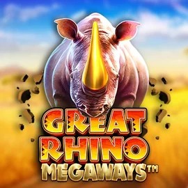 Great Rhino Megaways logo by Pragmatic Play at Bof Casino