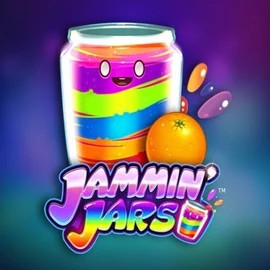 Jammin Jars slot logo by Push Gaming at Bof Casino