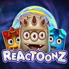 Reactoonz logo – Slots by Play'n GO at Bof Casino
