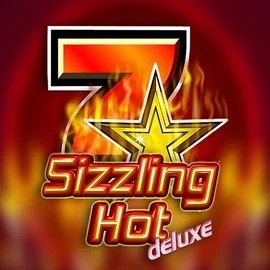 Sizzling Hot Deluxe logo by Novomatic at Bof Casino
