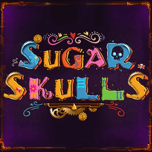 Sugar Skulls slot visual from Booming Games available on knappehond.nl