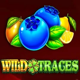 Wild Traces slot logo by Amusnet Interactive at Bof Casino